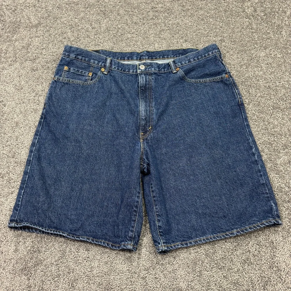 Levi's Dark Blue Denim Jean Shorts